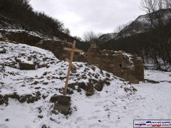 Храм зимой, Судак гора Килиса-Кая