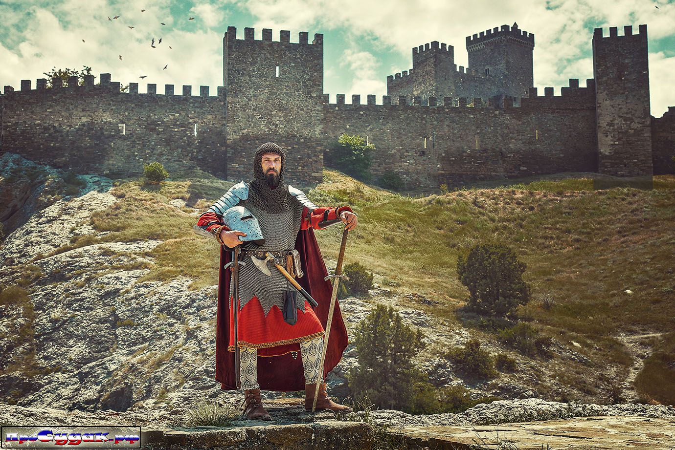 Рыцарь, Генуэзская крепость