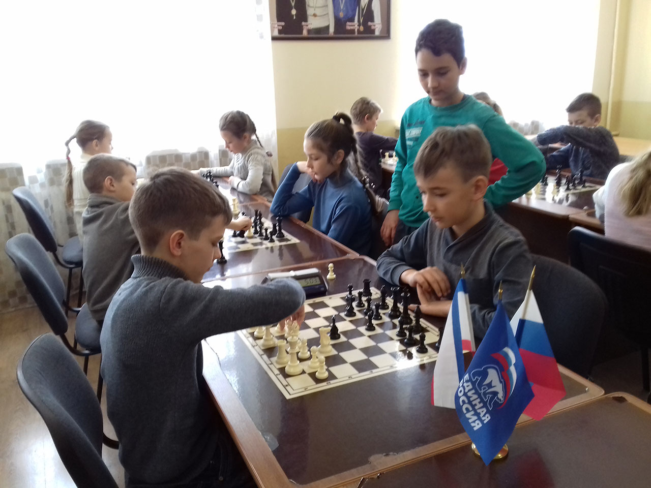 юные шахматисты