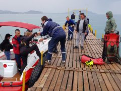 спасательная операция в море