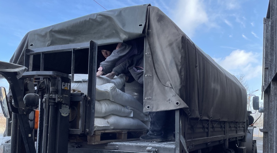 Гуманитарная помощь из Крыма