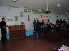 Илья Прокопьев, встреча со школьниками