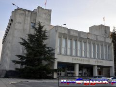 Судакский городской совет, исполком, белый дом, ул.Ленина 85а