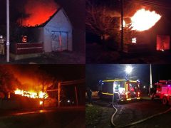 пожар в Грушевке